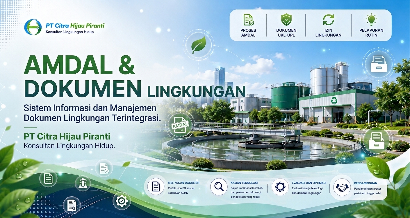 Penyusuna Dokumen AMDAL PT Broco Aerated Concrete Industry